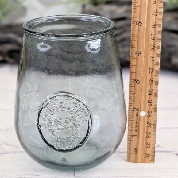 Authentic 100% Recycled Teal Glass (See My Other Teal Green Blue Glass) - Picture 8 of 9